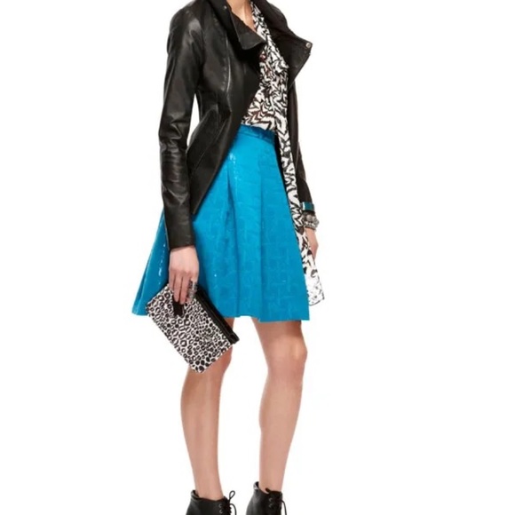 Kirna Zabête for Target Black Leather Motorcycle Jacket XS NWT - Picture 11 of 11